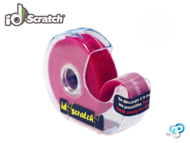 Scratch tape, ID-SCRATCH, dispenser box, 2,0 m, Red Violet